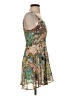 Lucca Couture 100% Polyester Paisley Tan Cocktail Dress Size XS - photo 4