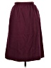 Evan Picone Solid Burgundy Formal Skirt Size 8 Petite - photo 1