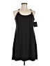 Boston Proper Solid Black Cocktail Dress Size M - photo 1