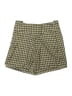 Cider Checkered-gingham Gold Shorts Size 4X - photo 2