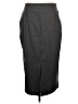 14th & Union Solid Gray Casual Skirt Size L - photo 2
