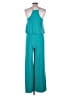 Olivia K Color Block Teal Jumpsuit Size M - photo 2