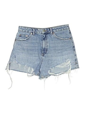 Topshop Denim Shorts (view 1)