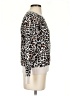 T Tahari Animal Print Brown Pullover Sweater Size S - photo 4
