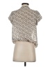 Max Edition 100% Polyester Ivory Short Sleeve Blouse Size S - photo 2