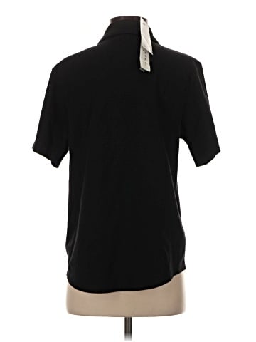 August Silk Short Sleeve Blouse (view 2)