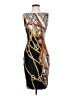 Cache Graphic Black Cocktail Dress Size S - photo 1