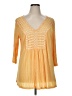 One World Orange 3/4 Sleeve Blouse Size 1X - photo 1