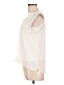 Bar III 100% Polyester Solid White Ivory Sleeveless Blouse Size M - photo 5