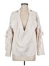 Venus 100% Polyester Ivory Pullover Sweater Size M - photo 1