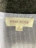 Pink Rose Gray Short Sleeve Top Size M - photo 7