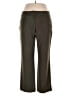 DressBarn Green Dress Pants Size 14 - photo 1