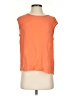 Joie 100% Silk Orange Sleeveless Silk Top Size S (estimated) - photo 1