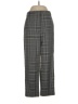 Tibi Plaid Gray Dress Pants Size 2 - photo 1