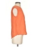 Joie 100% Silk Orange Sleeveless Silk Top Size S (estimated) - photo 4