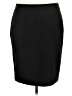 Worthington Solid Black Formal Skirt Size 16 - photo 1