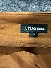 J. Peterman 100% Acetate Brown Casual Pants Size 22 - photo 4