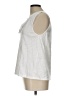 Doe & Rae Silver Sleeveless Blouse Size L - photo 5