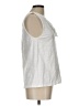 Doe & Rae Silver Sleeveless Blouse Size L - photo 4