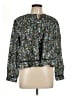 Old Navy 100% Cotton Floral Green Long Sleeve Blouse Size L - photo 1