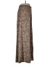 Shein 100% Polyester Animal Print Brown Casual Pants Size L - photo 4