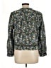 Old Navy 100% Cotton Floral Green Long Sleeve Blouse Size L - photo 2