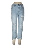 a.n.a. A New Approach Hearts Blue Jeans Size 12 (petite) - photo 1