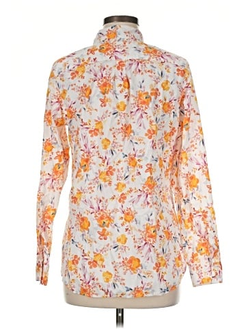 Garnet Hill Long Sleeve Blouse (view 2)