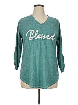 Joei & I 3/4 Sleeve Blouse (view 1)