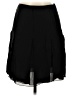 Unique Vintage 100% Polyester Solid Black Formal Skirt Size 4 - photo 1