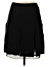 Unique Vintage 100% Polyester Solid Black Formal Skirt Size 4 - photo 2