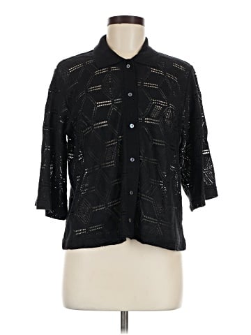 Banana Republic 3/4 Sleeve Button-Down Shirt (view 1)