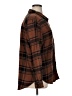 Gap 100% Cotton Plaid Brown Long Sleeve Button-Down Shirt Size XL - photo 4