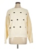 NANETTE Nanette Lepore Hearts Ivory Pullover Sweater Size XL - photo 1