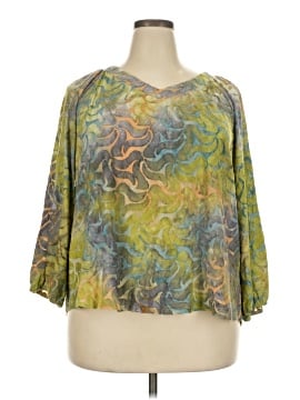 Rain 3/4 Sleeve Blouse (view 1)