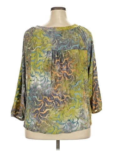 Rain 3/4 Sleeve Blouse (view 2)