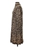 Chico's Animal Print Brown Casual Dress Size S - photo 5