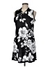 Unbranded 100% Polyester Black Casual Dress Size M - photo 1