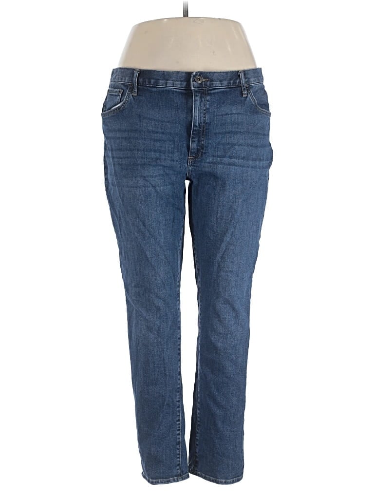 Pre-owned Eddie Bauer Jeans In Blue