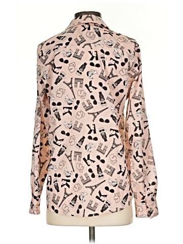 Karl Lagerfeld Paris Long Sleeve Blouse (view 2)