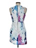 L'Atiste by Amy Graphic Blue Cocktail Dress Size M - photo 2