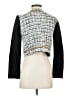 Cache 100% Wool Graphic Black Jacket Size 4 - photo 2