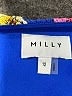 Milly Print Blue Cocktail Dress Size 12 - photo 7