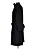Rebecca Minkoff 100% Polyester Black Trenchcoat Size L - photo 5