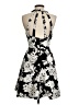 Sequin Hearts Paisley Black Cocktail Dress Size 5 - photo 2