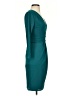 BCBGMAXAZRIA Solid Teal Cocktail Dress Size S - photo 4