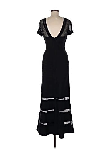Herve Leger Gweneth Bandage Maxi Dess (view 2)