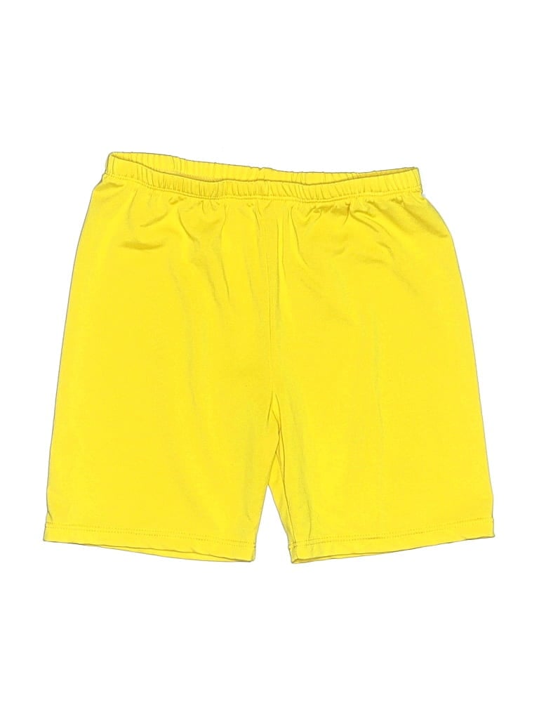 Pre-owned Unbranded Kids' Athletic Shorts In Yellow