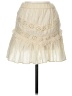 LoveShackFancy 100% Cotton Ivory Casual Skirt Size XS - photo 1