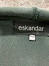 Eskandar 100% Cotton Black Poncho One size - photo 4